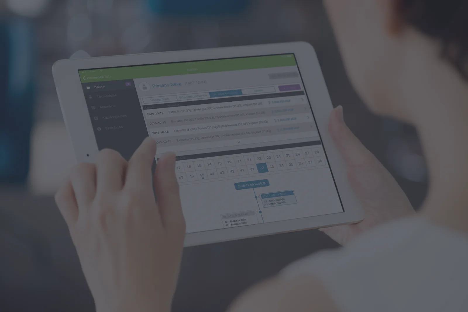 Flexi-Dent iPad-App mit elektronischer Unterschrift